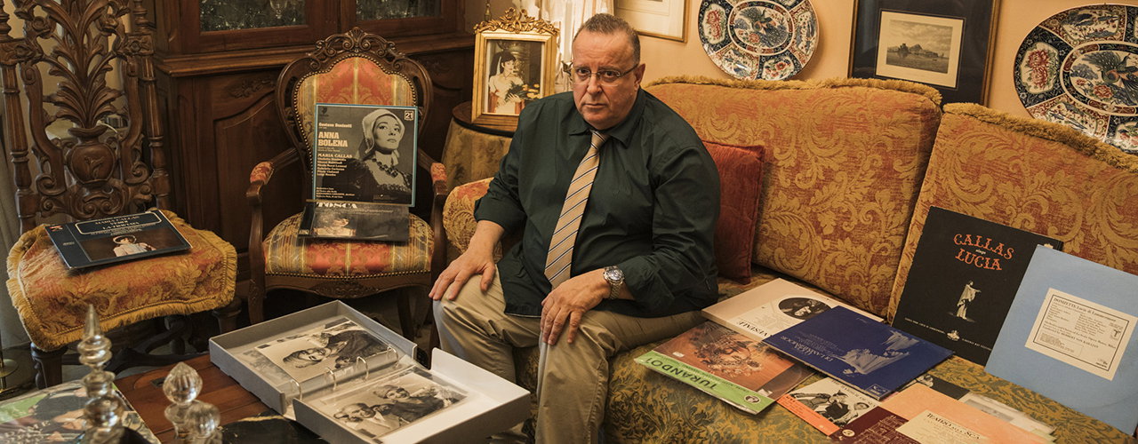 Dimitris Pyromallis, the collector of Maria Callas’ work, has passed away